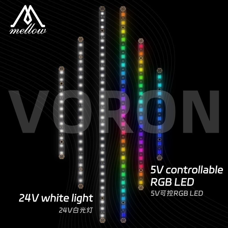 Whitening Strip 3D - 멜로우 2개입 데이라이트 PCB 키트 5V