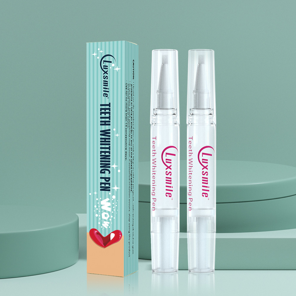 Teeth Whitening With Peroxide - 치과 화이트 펜, 프라이빗 라벨 4ml