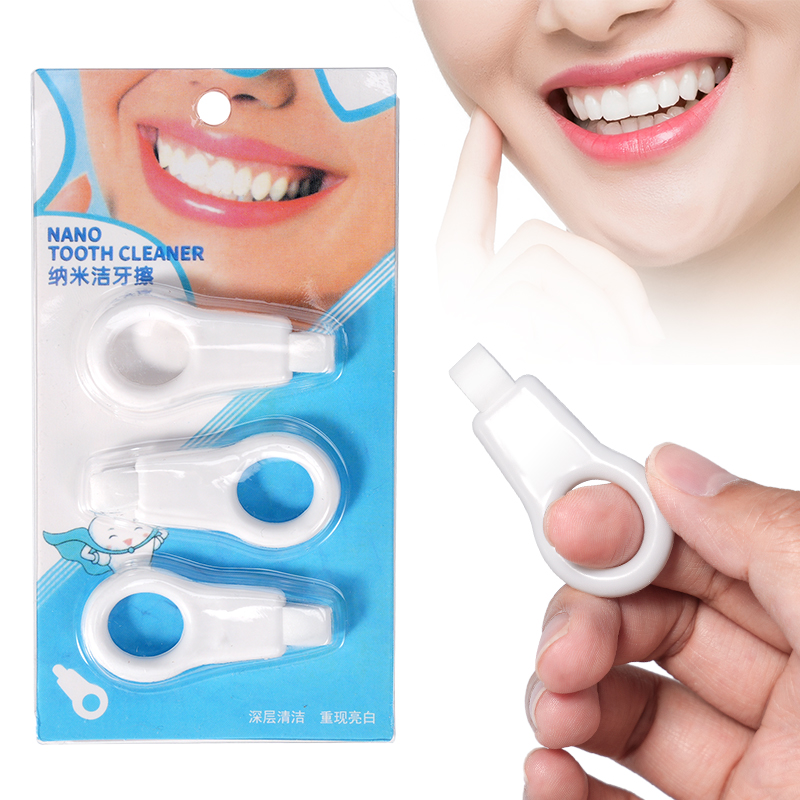 Teeth Whitening Strips Crest - 3 개/대 치아 미백 클리너 나노
