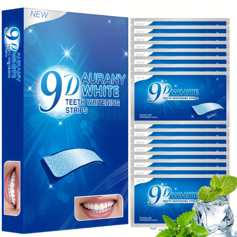 Teeth Whitening With Peroxide - 6% 과산화수소가 함유된 9D Aurany White