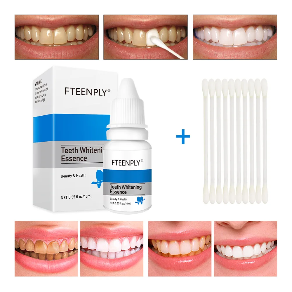 Teeth Whitening Best - FTEENPLY 치아 미백 에센스 파우더 구강