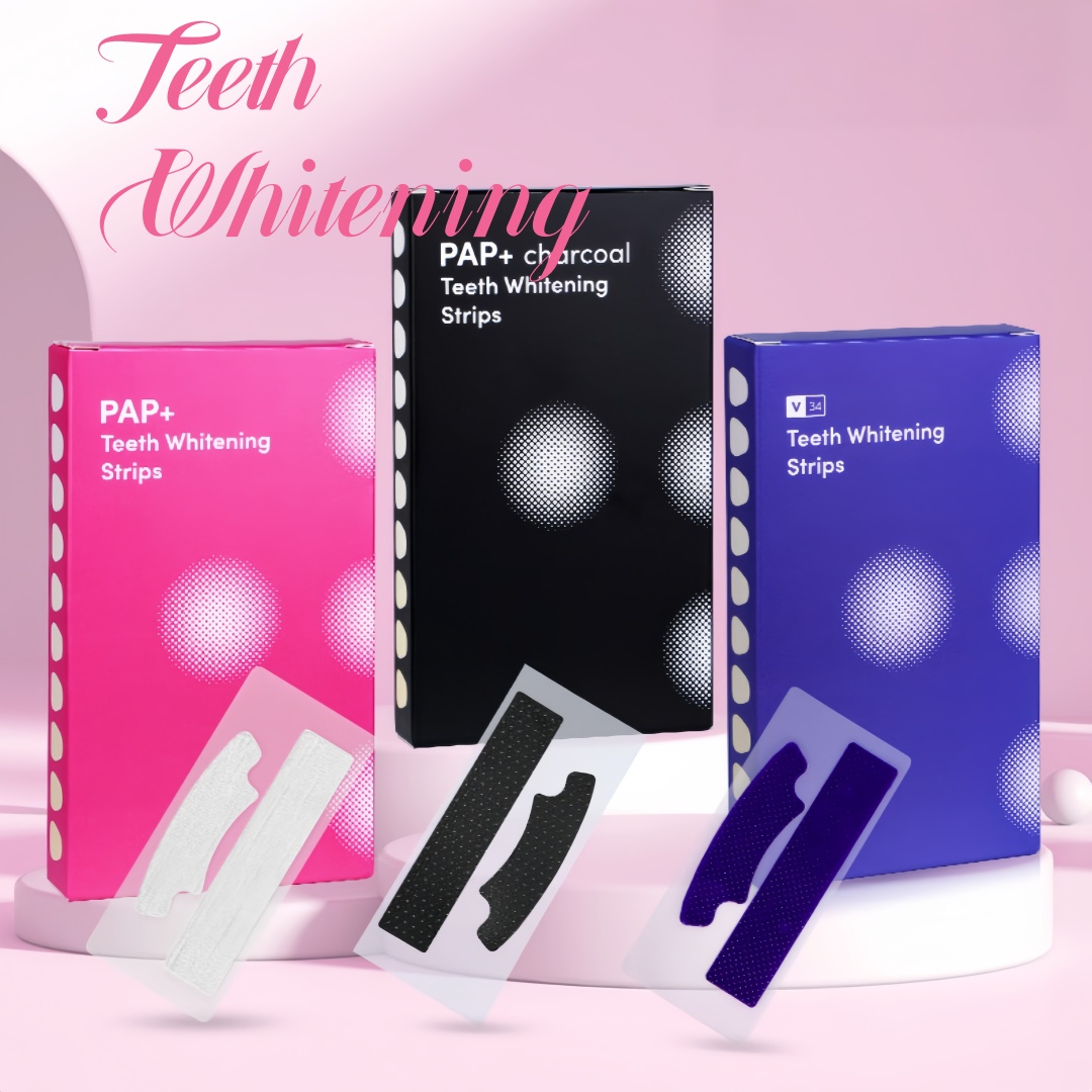 Teeth Whitening Enzymes - 14스트립 치아 미백 스트립 (7일 치료용,