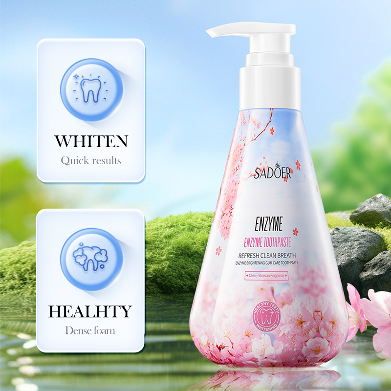 사도어 베이킹소다 미백 치약 성인용 프로바이오틱 효소  - Teeth Whitening Enzymes 리뷰 및 가격