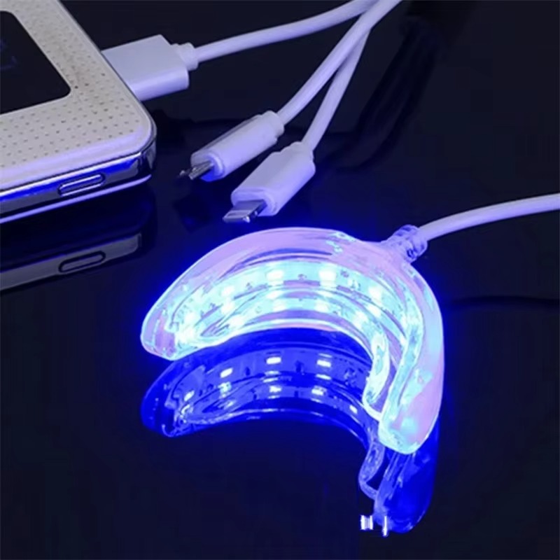지능형 LED 블루 라이트 휴대용 USB/iPhone/ - Teeth Whitening With Blue Light 리뷰 및 가격