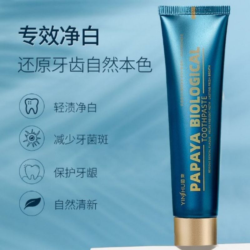 파파야 효소 치약, 치아 미백 및 잇몸 관리, 얼룩 및 - Teeth Whitening Enzymes 리뷰 및 가격