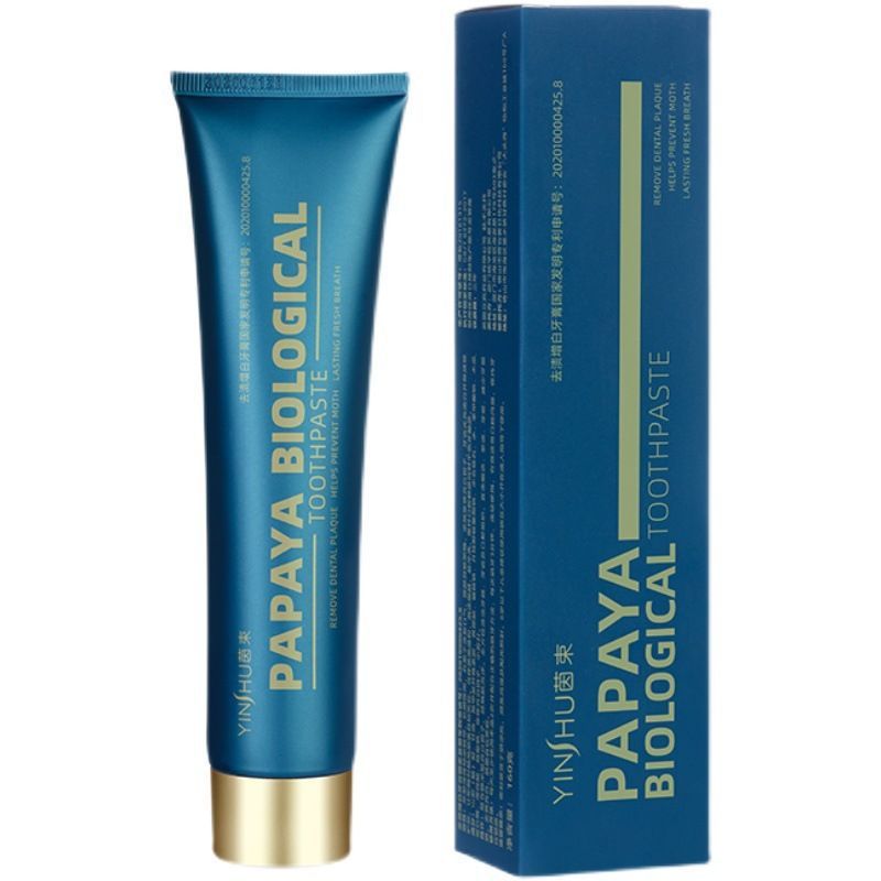 파파야 효소 치약, 치아 미백 및 잇몸 관리, 얼룩 및 - Teeth Whitening Enzymes 리뷰 및 가격