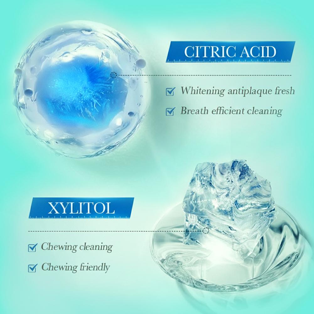 30개입 고체 치약 타블렛 치아 미백 츄어블 구강청결제 - Teeth Whitening Best 리뷰 및 가격