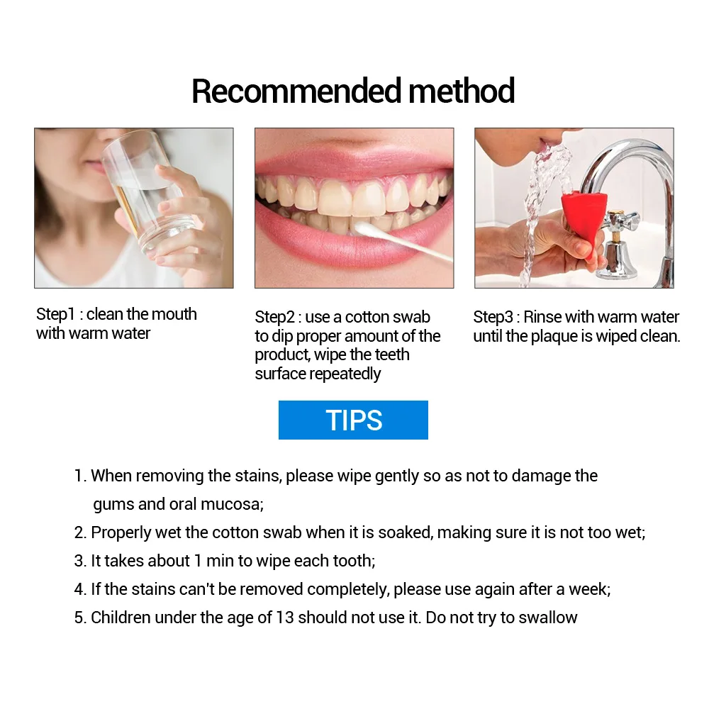 FTEENPLY 치아 미백 에센스 파우더 구강 위생 청 - Teeth Whitening Best 리뷰 및 가격
