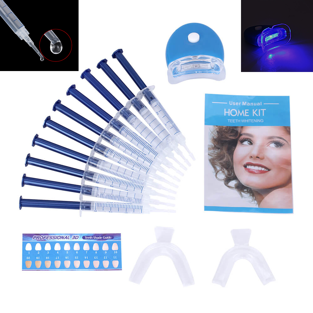 1 세트 치아 미백 44% 과산화물 치과 표백 시스템  - Teeth Whitening With Peroxide 리뷰 및 가격