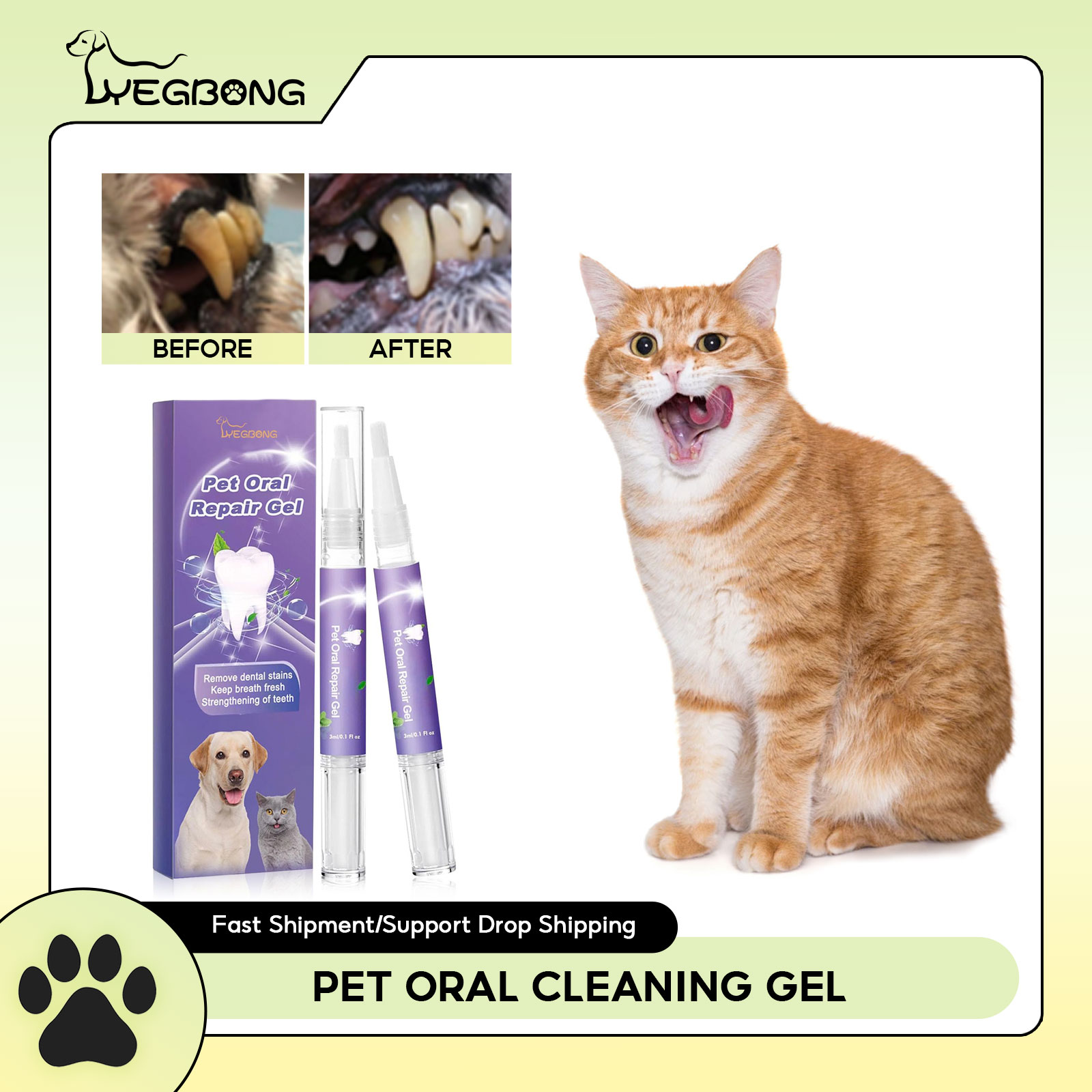 애완 동물 구강 수리 젤 강아지 타르타르 제거 냄새 제 - Teeth Whitening With Peroxide 리뷰 및 가격