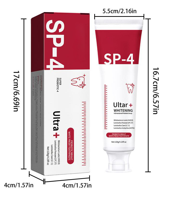 SP-10 및 SP-4 프로바이오틱 화이트닝 치약 세트 - Teeth Whitening Enzymes 리뷰 및 가격