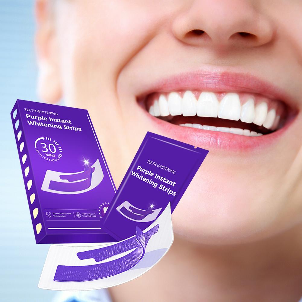  스마일킷 치아 미백 스트립 퍼플 V34 얼룩 제거  - Teeth Whitening Strips Crest 리뷰 및 가격