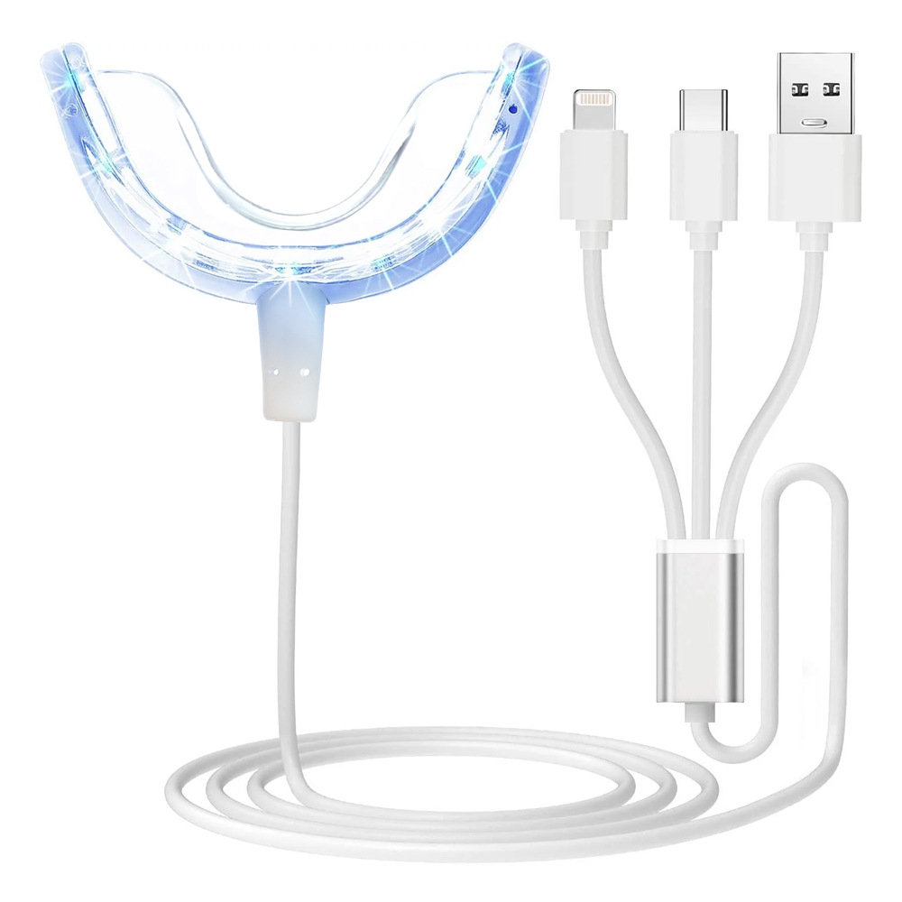 치아 미백 가속기 라이트, 16배 더 강력한 파란색 L - Teeth Whitening With Blue Light 리뷰 및 가격
