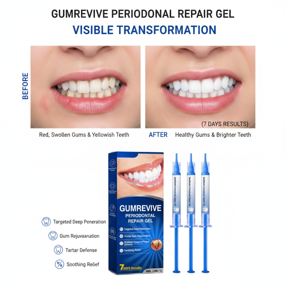 GUMREVIVE 치주 복구 젤 잇몸 재생 진정 효과  - Teeth Whitening With Peroxide 리뷰 및 가격