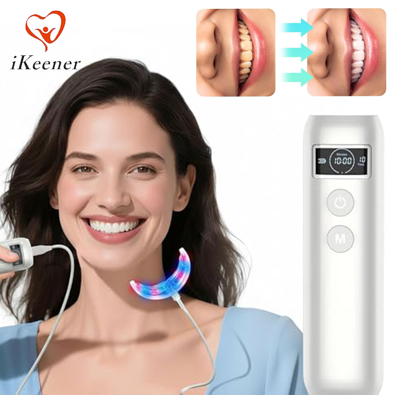 치아 미백 촉진기 16 LED 레드 블루 강화 조명 트 - Teeth Whitening With Blue Light 리뷰 및 가격