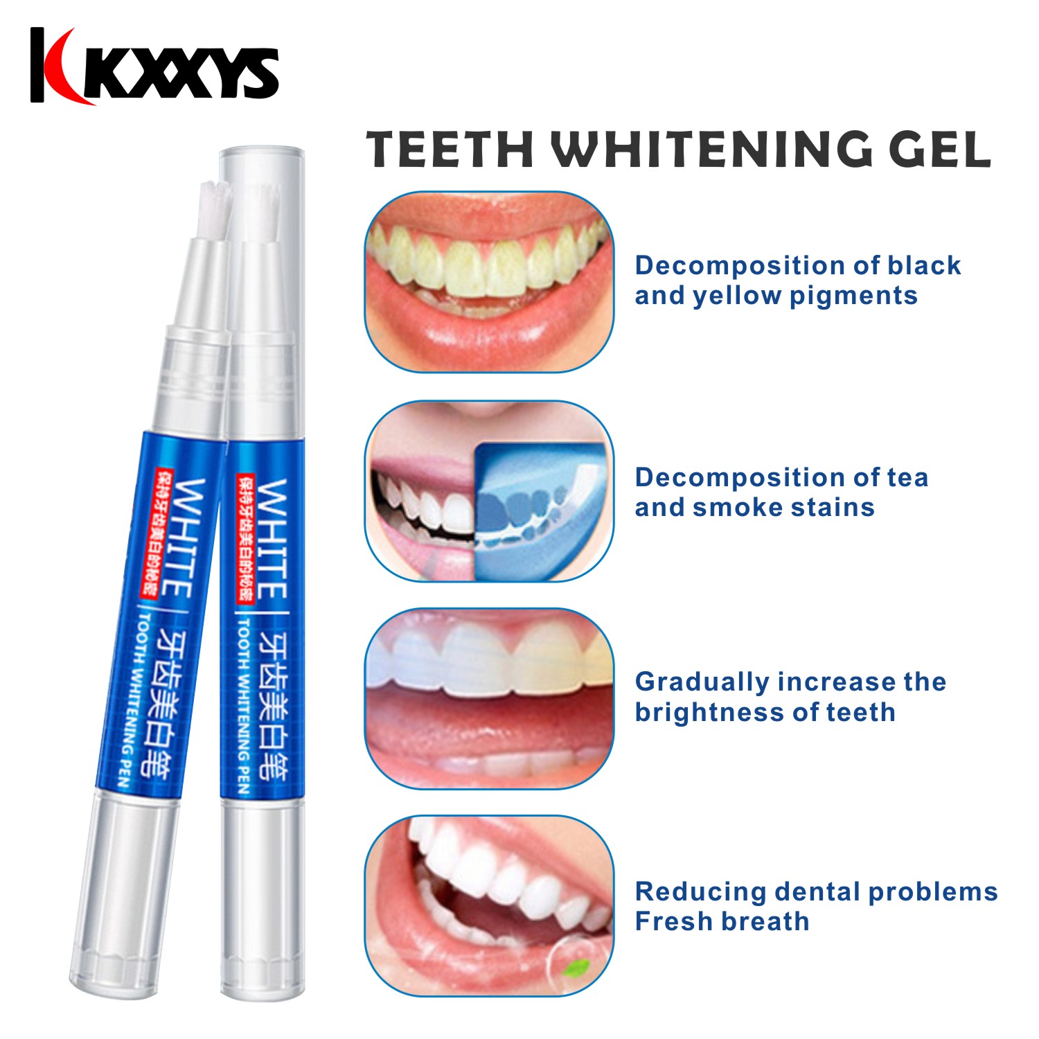 인기있는 치아 미백 펜, 치아 젤 표백제, 얼룩 제거, - Teeth Whitening With Peroxide 리뷰 및 가격