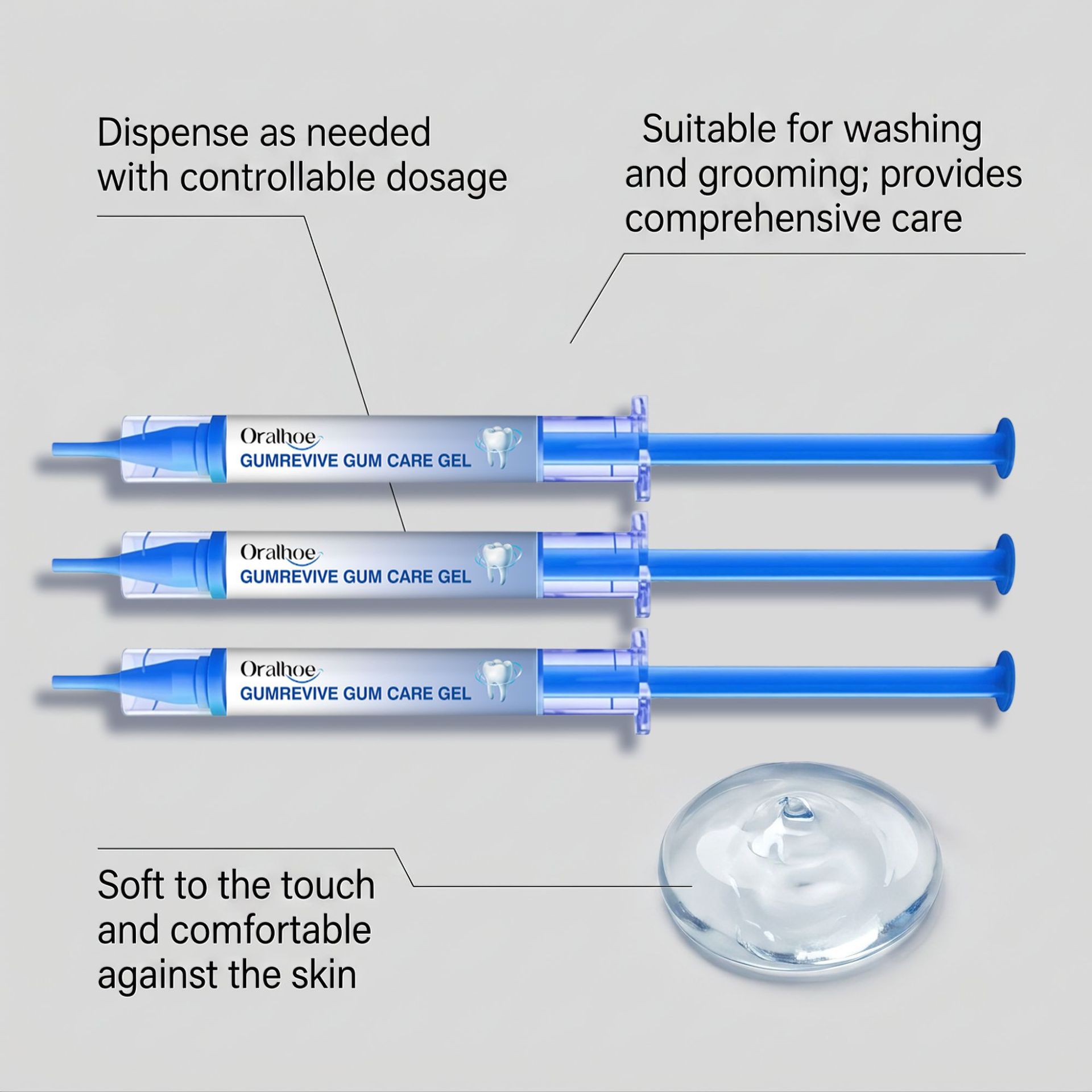 구강 관리 젤 3개입 잇몸 세척 주사기 키트, 매일 가 - Teeth Whitening Price 리뷰 및 가격