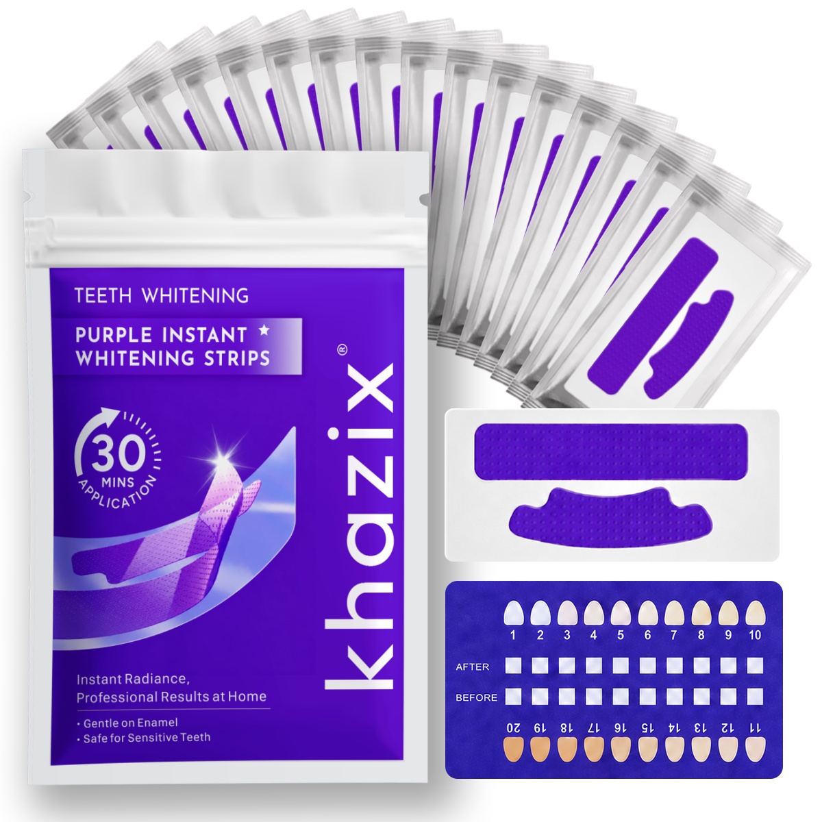 1/7쌍 치아 미백 스트립, 더 하얗게 보이는 미소를  - Teeth Whitening Strips Crest 리뷰 및 가격