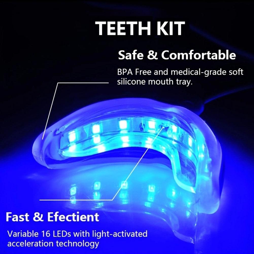 치아 미백 촉진기 스마트 LED 블루 라이트 휴대용 U - Teeth Whitening With Blue Light 리뷰 및 가격