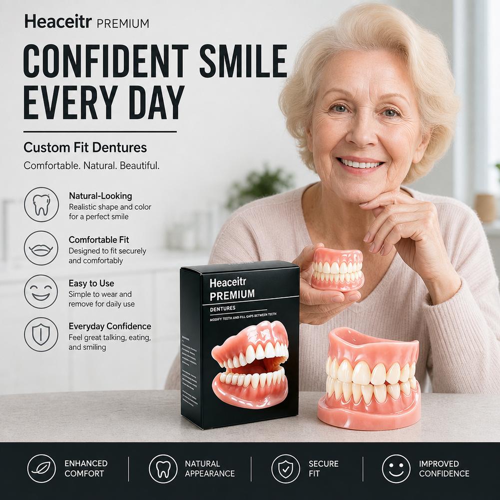 실리콘 재질의 임시 틀니 세트, 편안하고 자연스러운 상 - Teeth Whitening Instant 리뷰 및 가격