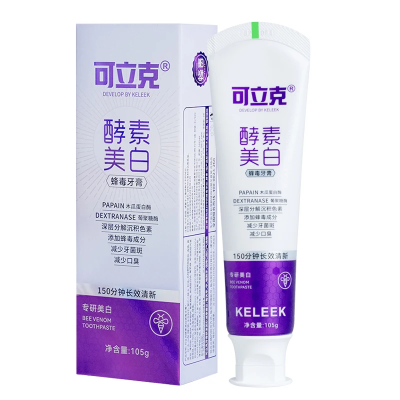 105g KELEEK 효소 미백 벌독 치약 얼룩 제거, - Teeth Whitening Enzymes 리뷰 및 가격