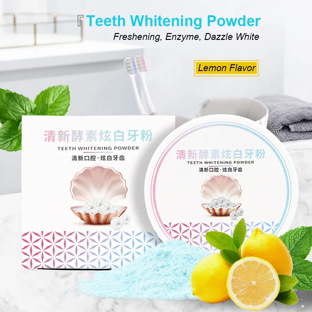 천연 활성화 유기농 숯 레몬 향 치아 미백 파우더, 상 - Teeth Whitening Enzymes 리뷰 및 가격