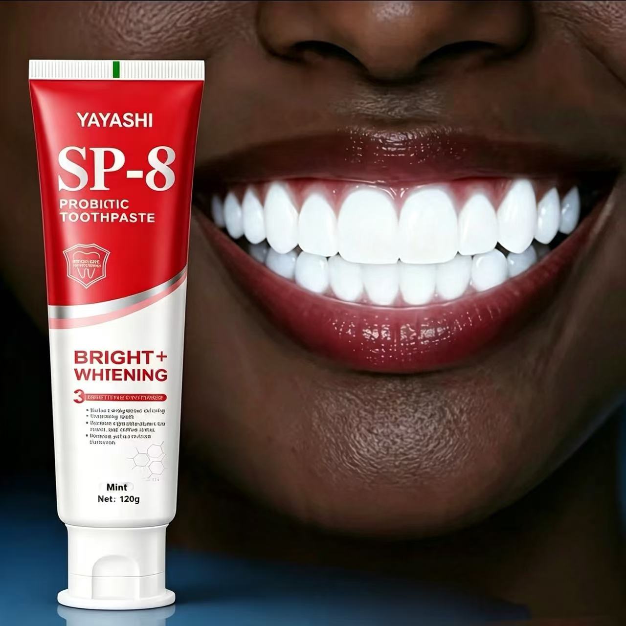 야야시 SP-8 프로바이오틱 미백 및 얼룩 제거, 상쾌 - Teeth Whitening Best 리뷰 및 가격