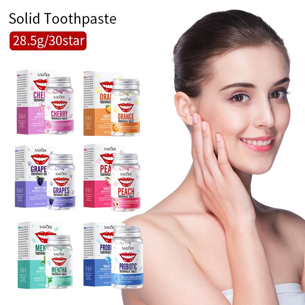 민트 솔리드 치약 정제 민트 맛 치아 호흡 구강 세척제 - Teeth Whitening Best 리뷰 및 가격